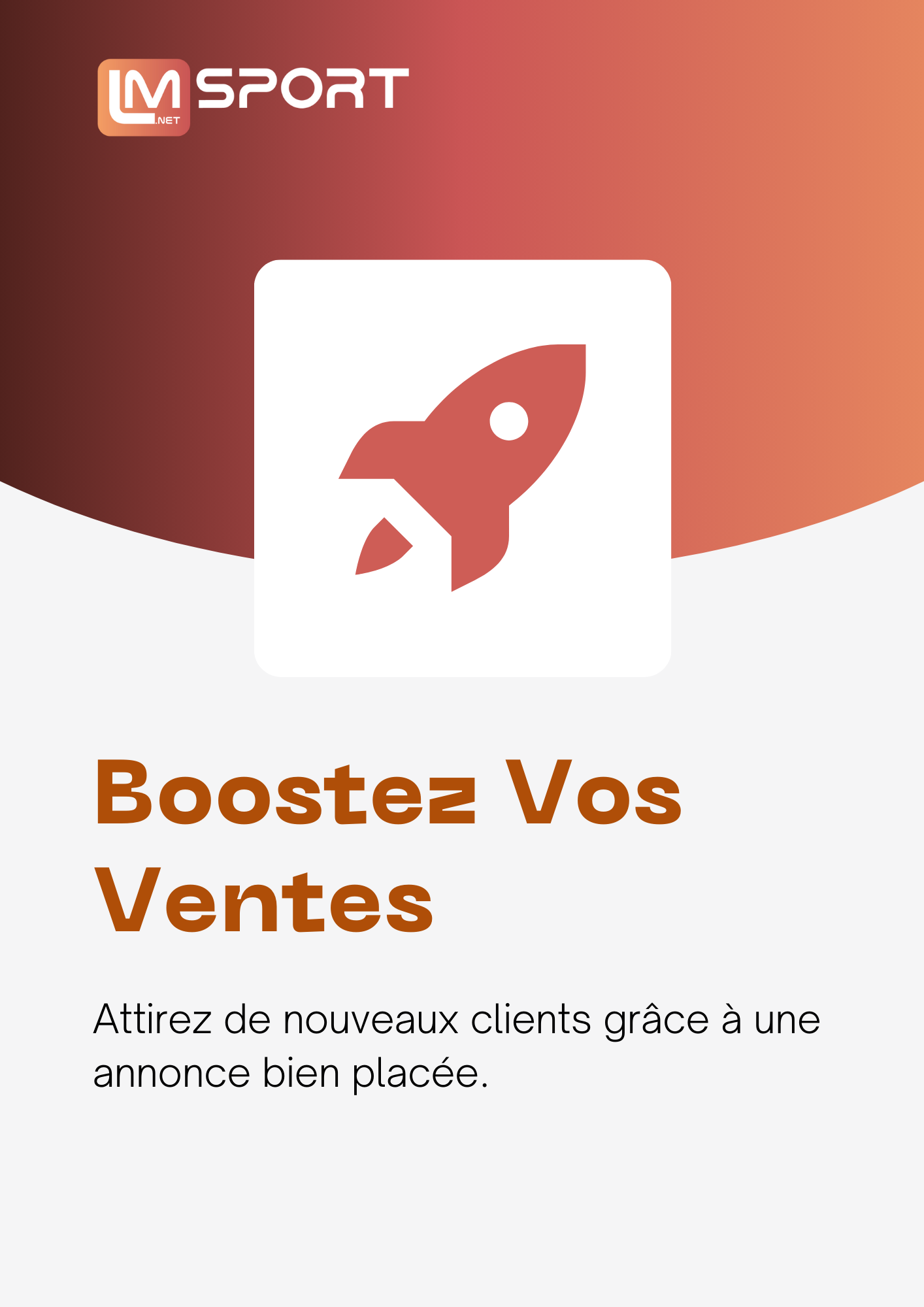 Boostez vos ventes avec Lm sport